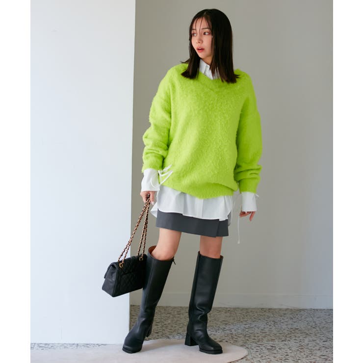 【抗菌防臭】スクエアトゥソフトロングブーツ | VIS  | 詳細画像2 