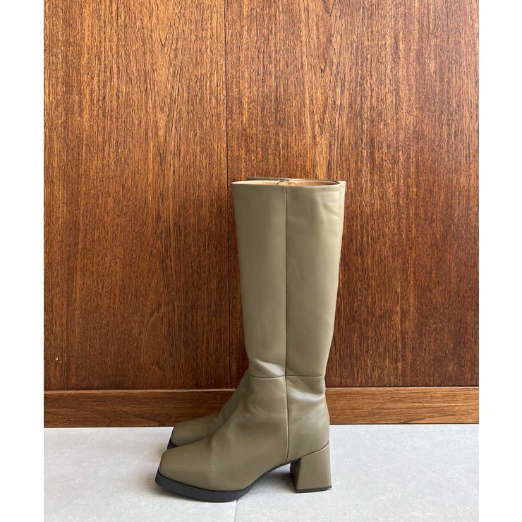 【抗菌防臭】スクエアトゥソフトロングブーツ | VIS  | 詳細画像4 