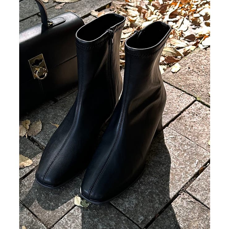 ストレッチヒールショートブーツ | VIS  | 詳細画像13 