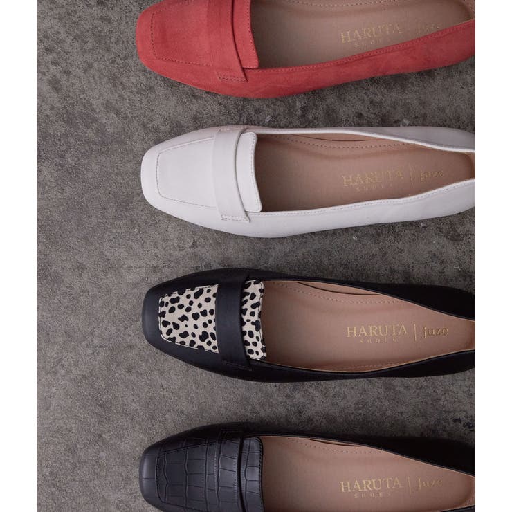 【HARUTA×Juze】スクエアトゥワンベルトソフトローファー | VIS  | 詳細画像13 