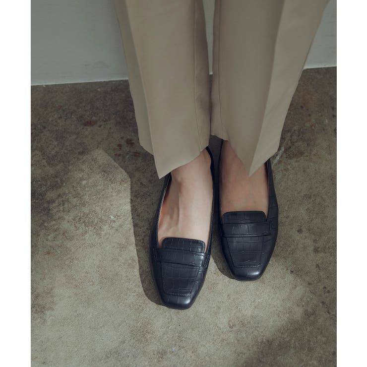 【HARUTA×Juze】スクエアトゥワンベルトソフトローファー | VIS  | 詳細画像22 