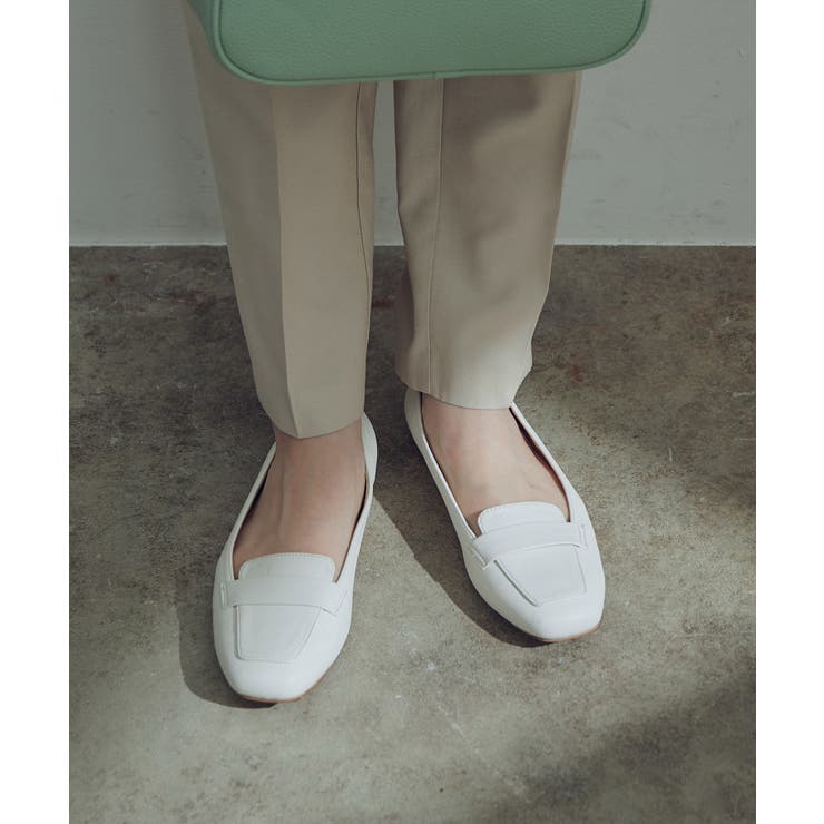 【HARUTA×Juze】スクエアトゥワンベルトソフトローファー | VIS  | 詳細画像23 