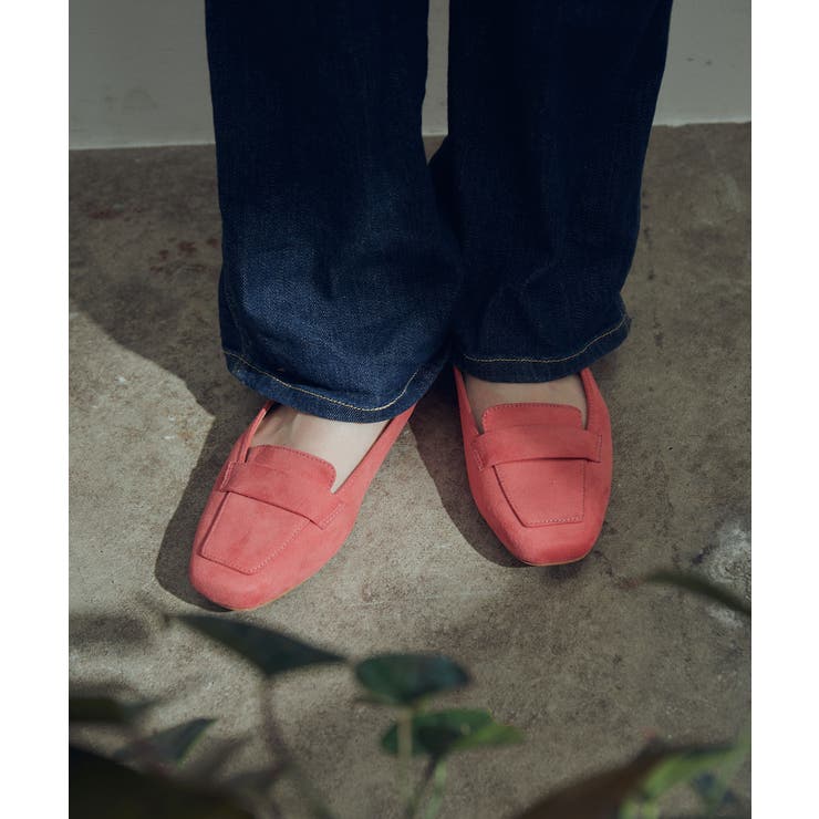 【HARUTA×Juze】スクエアトゥワンベルトソフトローファー | VIS  | 詳細画像24 