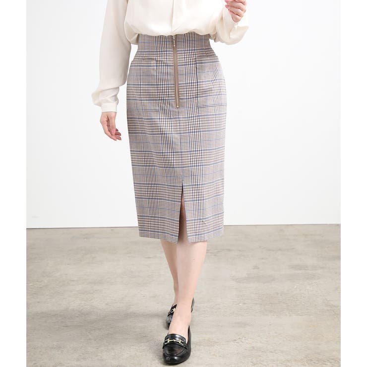 ブラウン系(23) | センタージップタイトスカート | VIS 