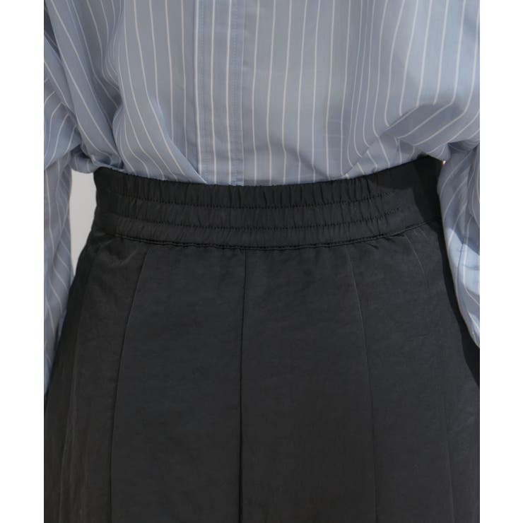 【セットアップ対応】ナイロンワッシャーAラインスカート【洗える】 | VIS  | 詳細画像25 