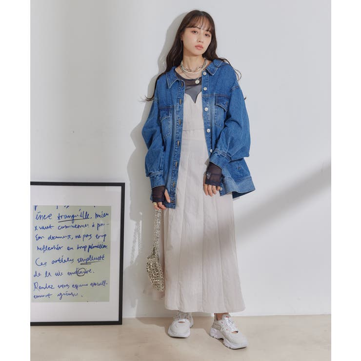 【セットアップ対応】ナイロンワッシャーAラインスカート【洗える】 | VIS  | 詳細画像29 