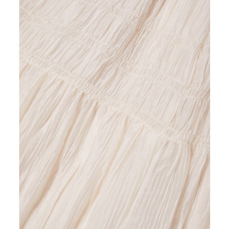 柄＆無地アソートシャーリングティアードスカート | VIS  | 詳細画像29 