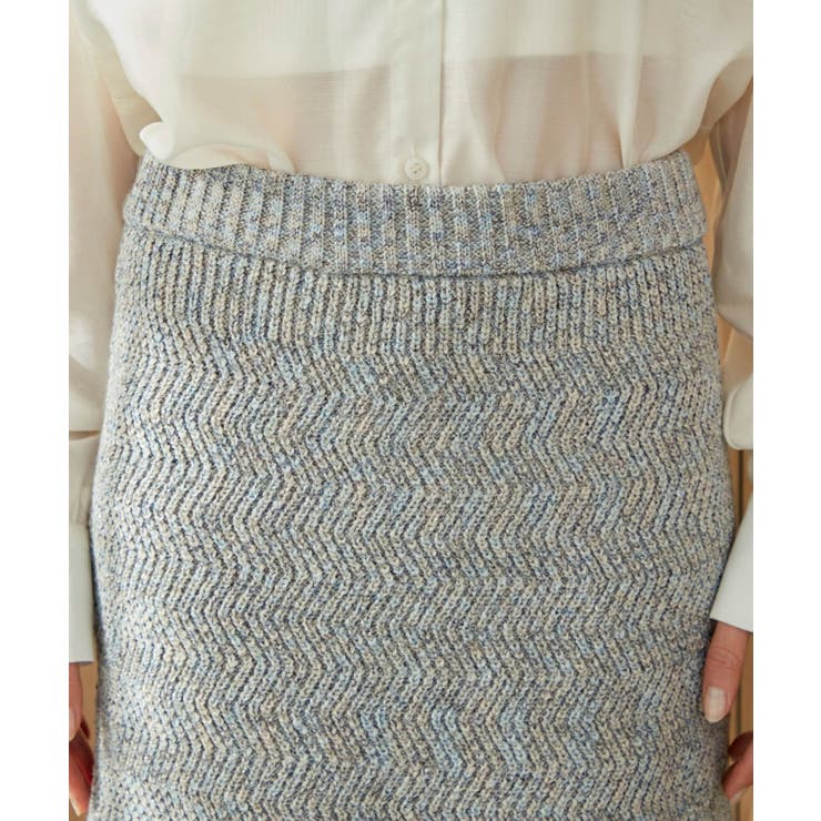 フリンジクロシェメッシュニットスカート | VIS  | 詳細画像14 