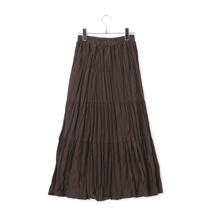 【洗える】ワッシャー加工スカート | VIS  | 詳細画像12 