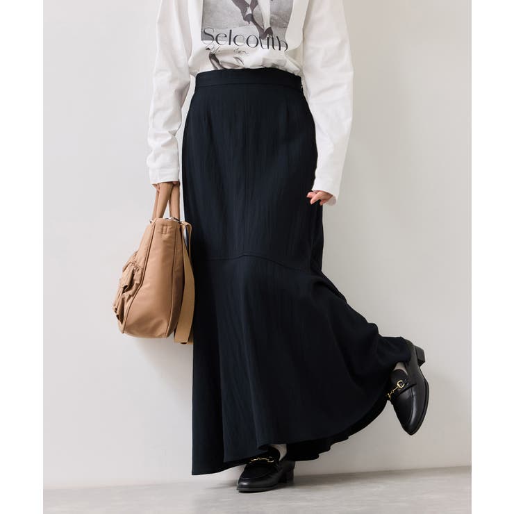 サテンツイルマーメイドスカート | VIS  | 詳細画像15 