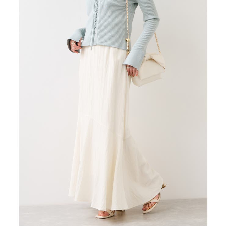 サテンツイルマーメイドスカート | VIS  | 詳細画像4 