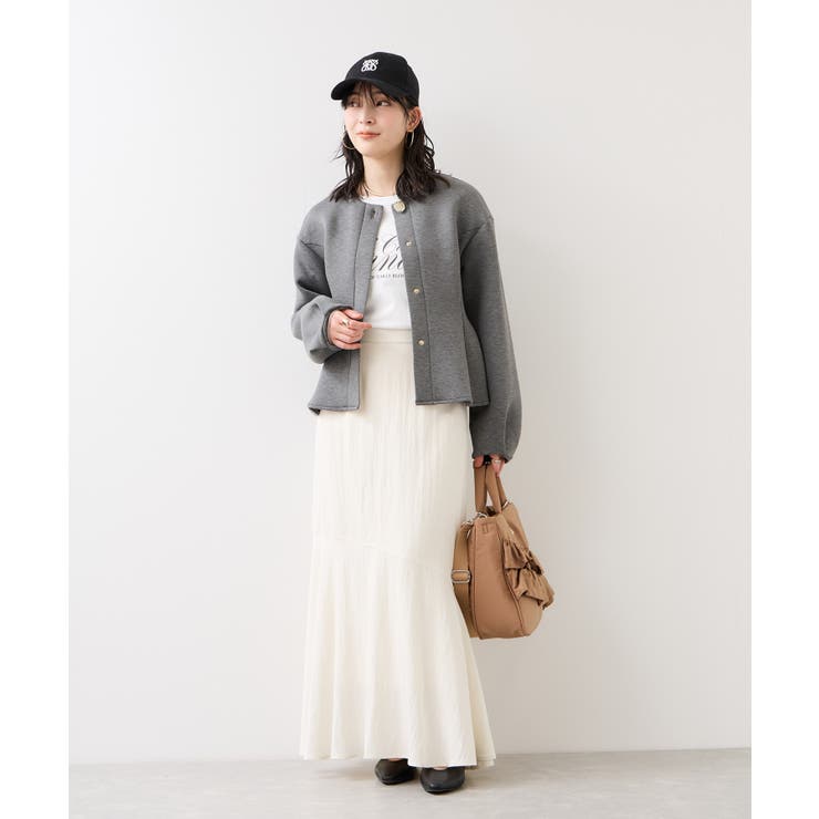 サテンツイルマーメイドスカート | VIS  | 詳細画像7 