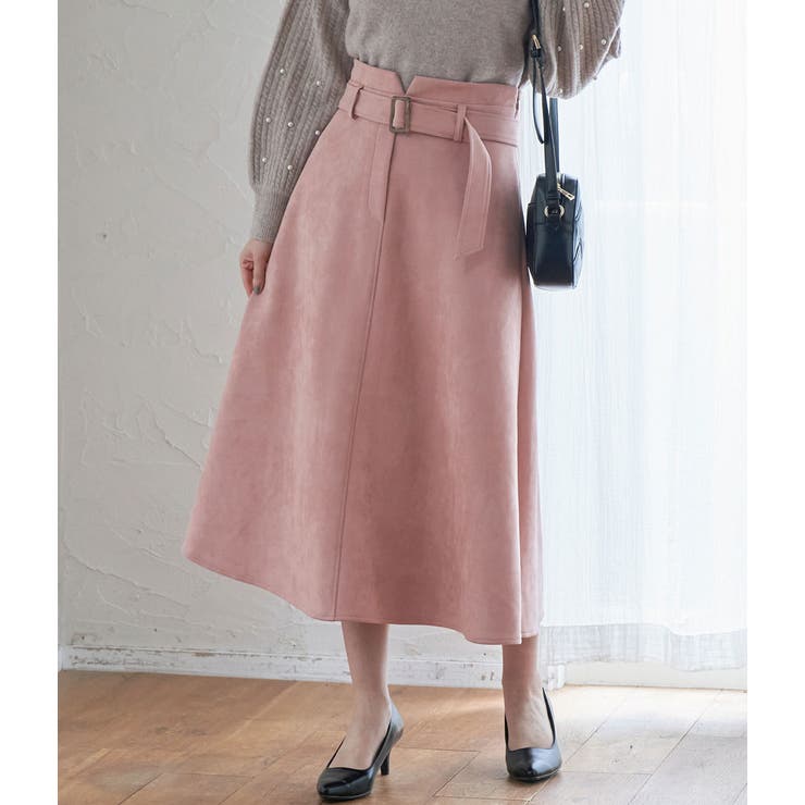 パウダータッチエコスエード ハイウエストフレアスカート 品番 Visw Vis ビス のレディースファッション通販 Shoplist ショップリスト