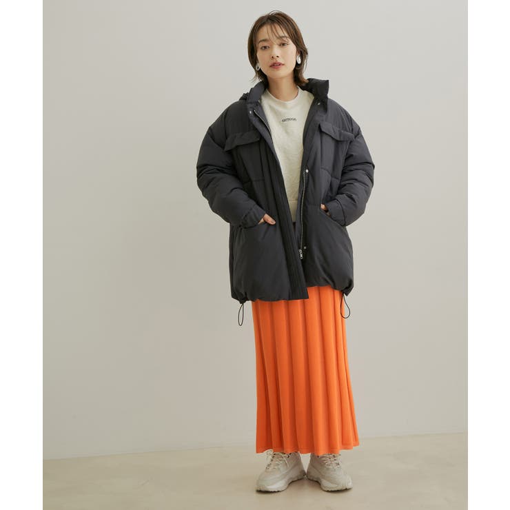 セットアップ対応】【洗える】プリーツニットスカート[品番