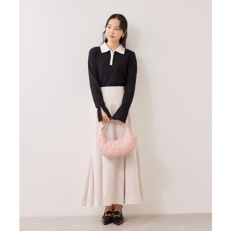 ボックスプリーツマーメイドスカート/イージーケア・防シワ | VIS  | 詳細画像13 