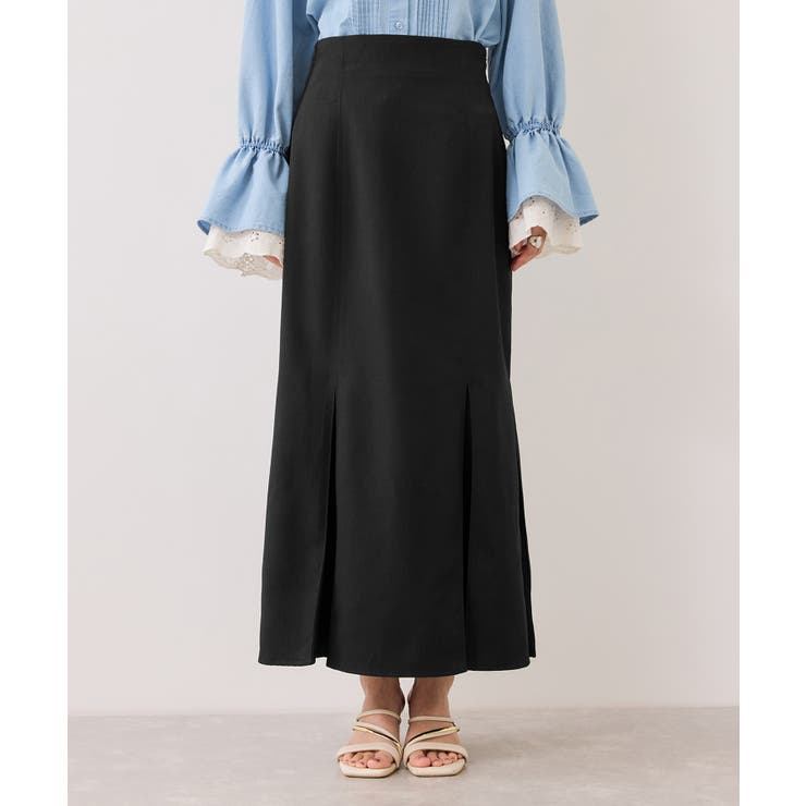 ボックスプリーツマーメイドスカート/イージーケア・防シワ | VIS  | 詳細画像18 