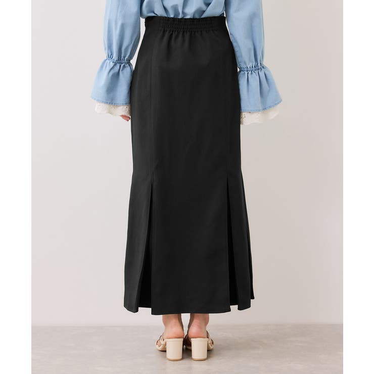 ボックスプリーツマーメイドスカート/イージーケア・防シワ | VIS  | 詳細画像20 