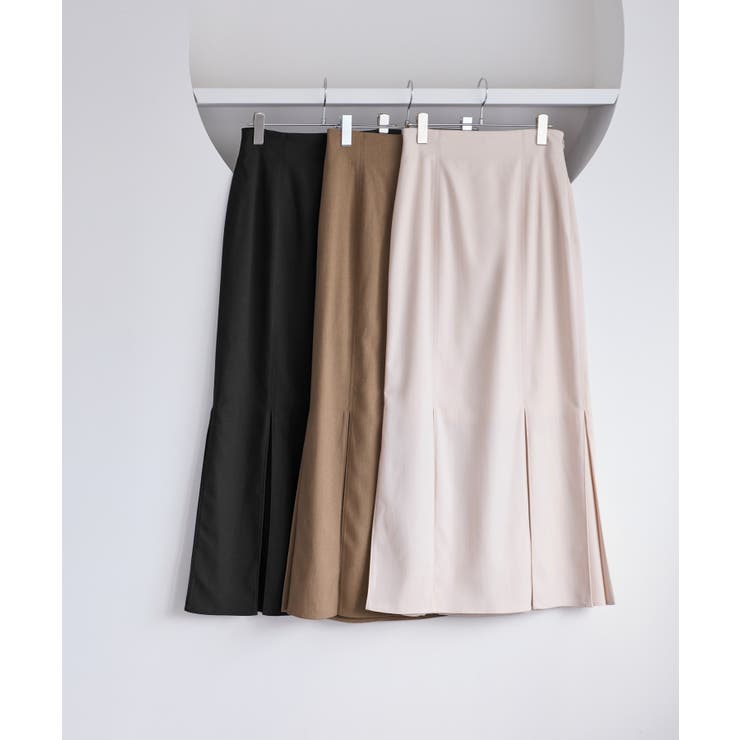 ボックスプリーツマーメイドスカート/イージーケア・防シワ | VIS  | 詳細画像25 