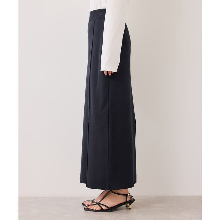 ピンタックデザインニットスカート | VIS  | 詳細画像16 