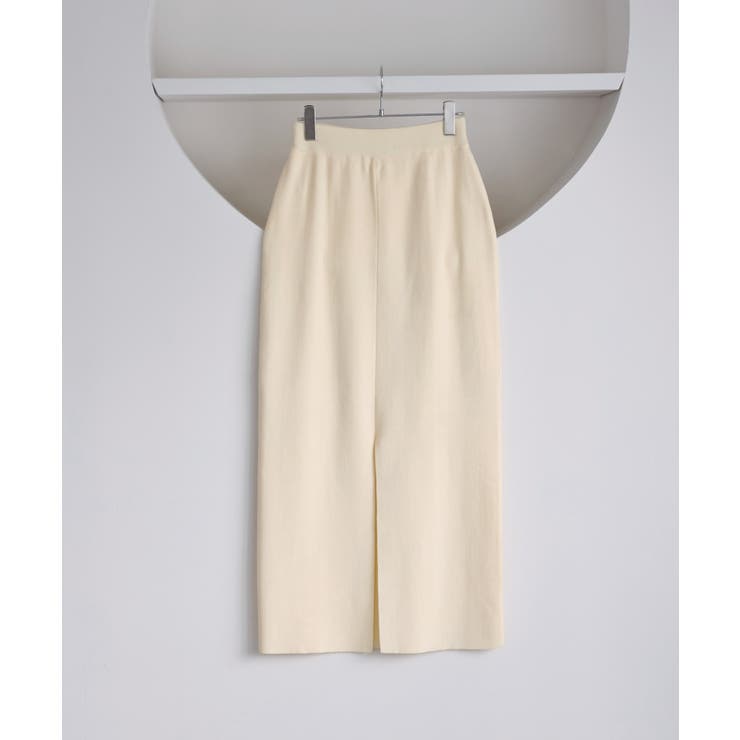 ピンタックデザインニットスカート | VIS  | 詳細画像23 