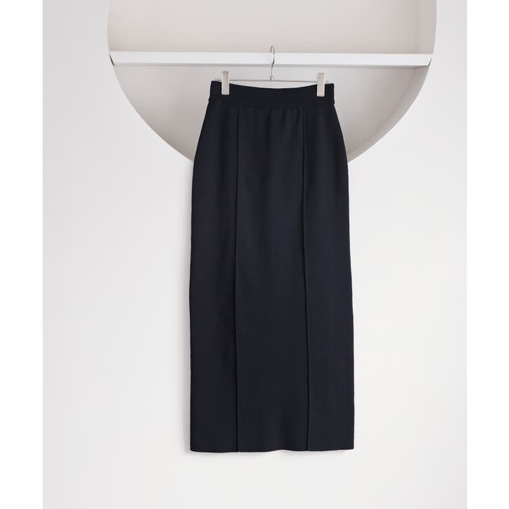 ピンタックデザインニットスカート | VIS  | 詳細画像24 