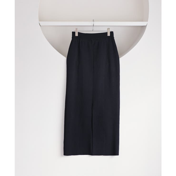 ピンタックデザインニットスカート | VIS  | 詳細画像25 