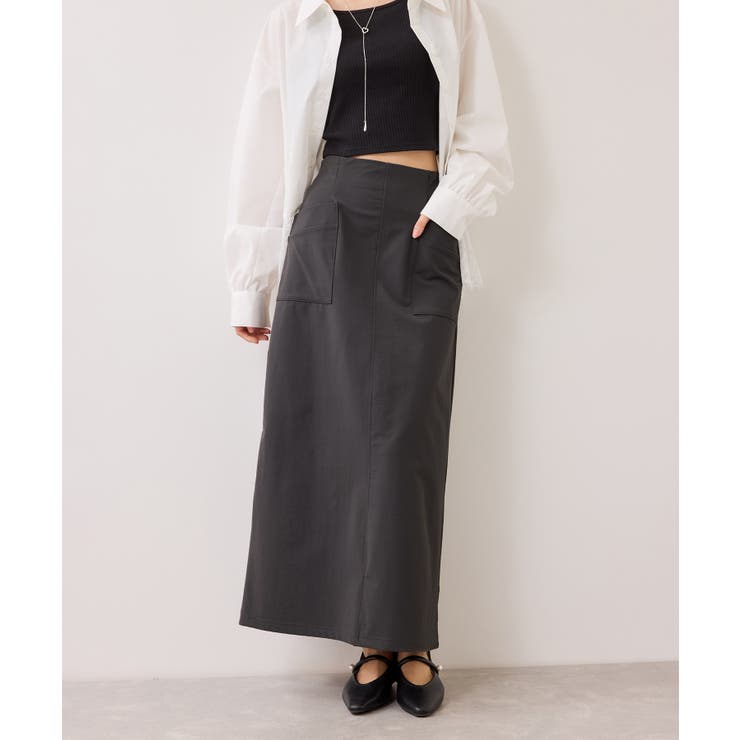 ストレッチIラインスカート | VIS  | 詳細画像1 