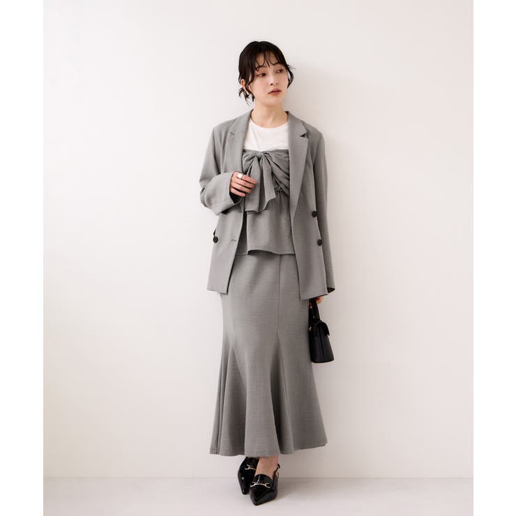 美easyリネンライクマーメイドスカート イージーケア 接触冷感 | VIS  | 詳細画像20 