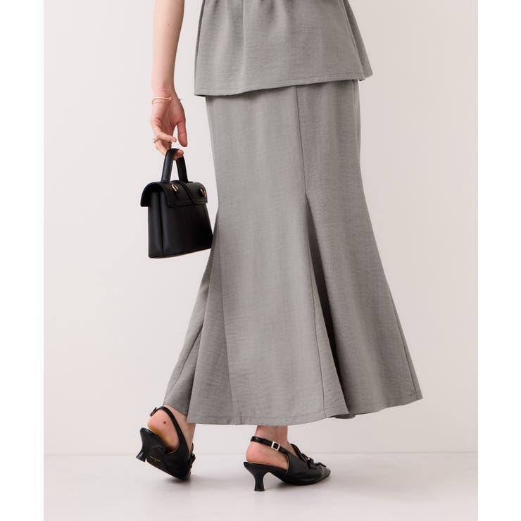 美easyリネンライクマーメイドスカート イージーケア 接触冷感 | VIS  | 詳細画像22 