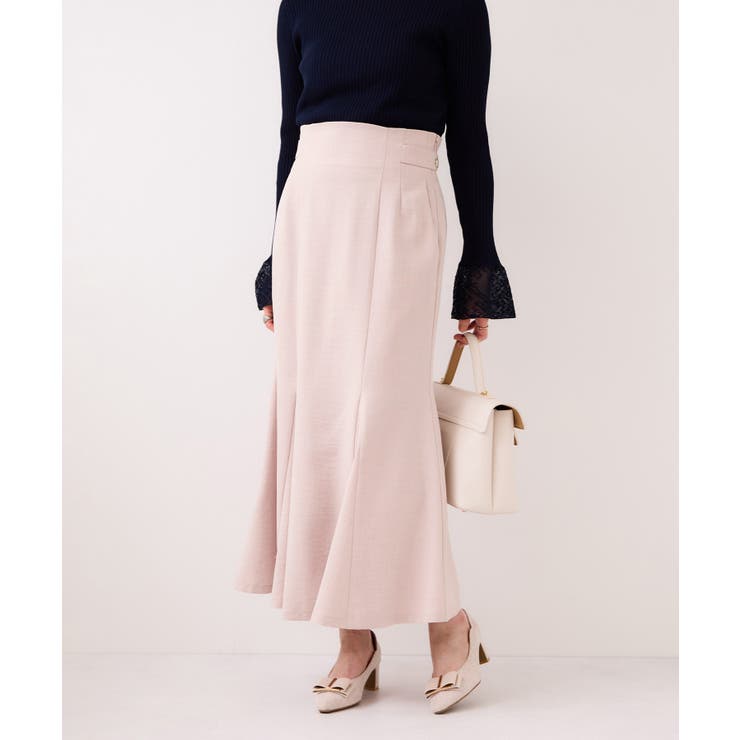 美easyリネンライクマーメイドスカート イージーケア 接触冷感 | VIS  | 詳細画像5 