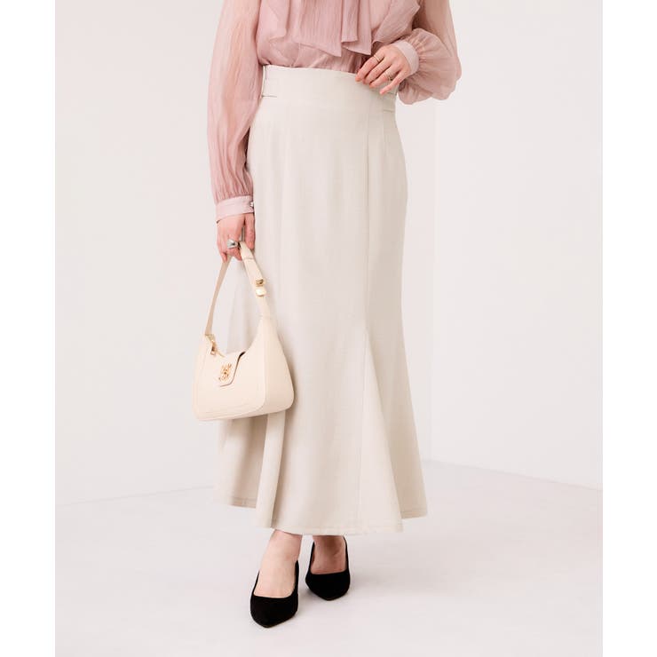 キナリ(16) | 美easyリネンライクマーメイドスカート イージーケア 接触冷感 | VIS 