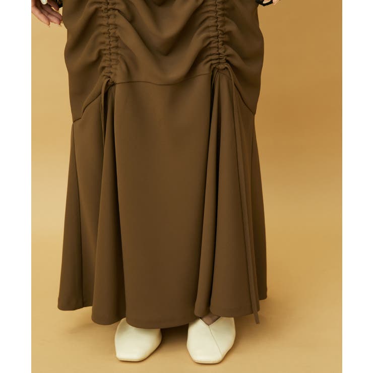 【洗える】ドロストマーメイドスカート | VIS  | 詳細画像10 