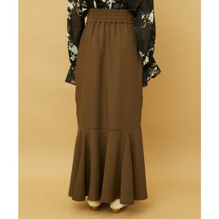 【洗える】ドロストマーメイドスカート | VIS  | 詳細画像8 