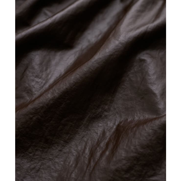 チンツ加工ギャザーロングスカート | VIS  | 詳細画像17 