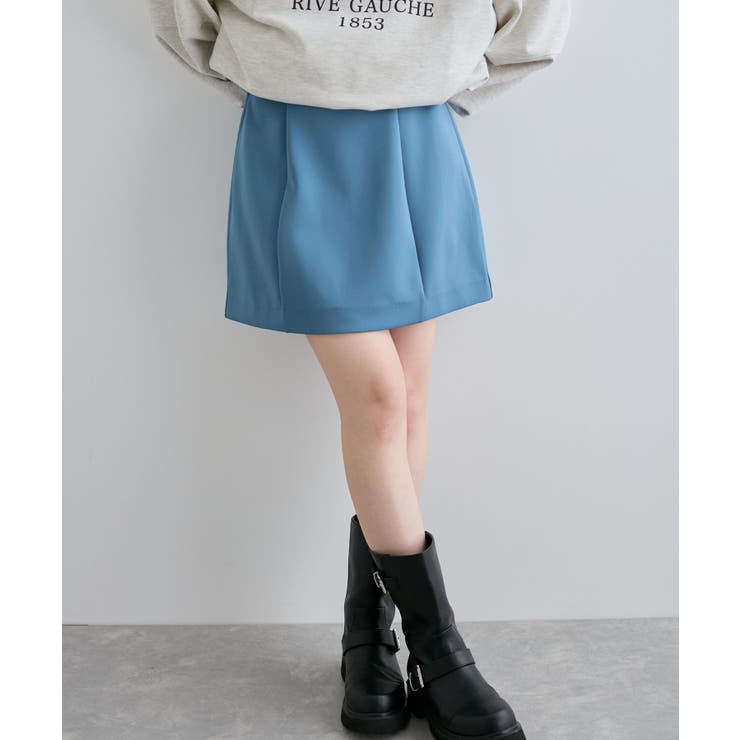【関税込み】Poster Girl ブルー Winona ミニスカート Winona Wrap Chainmail Mini Skirt Gold Print AW22 | POSTER GIRL