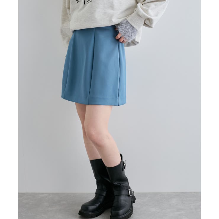 ボンディングフレアミニスカート | VIS  | 詳細画像9 