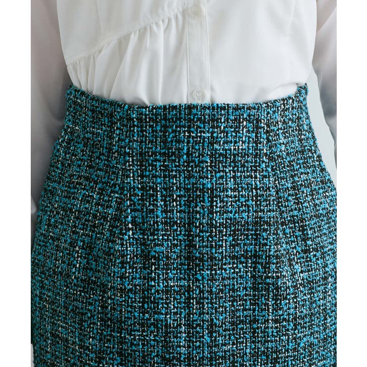 【洗える】ラメツイード&千鳥柄ミニスカート | VIS  | 詳細画像18 