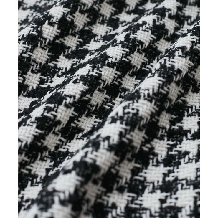 【洗える】ラメツイード&千鳥柄ミニスカート | VIS  | 詳細画像25 