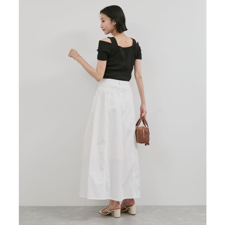 ウエスト切替デザインフレアスカート | VIS  | 詳細画像12 