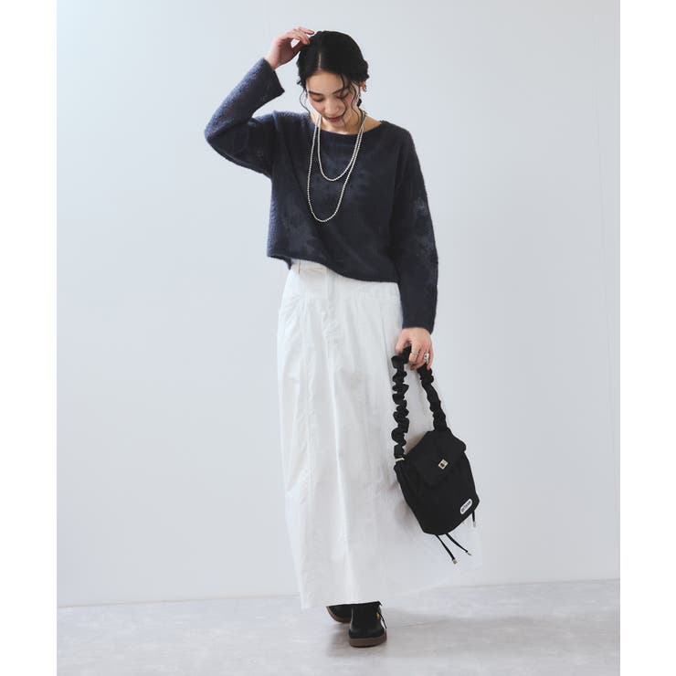 ウエスト切替デザインフレアスカート | VIS  | 詳細画像2 