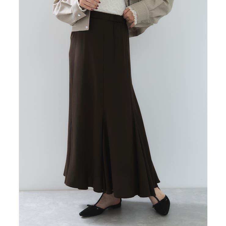 フィブリルサテン＆レースアソートマーメイドスカート | VIS  | 詳細画像11 