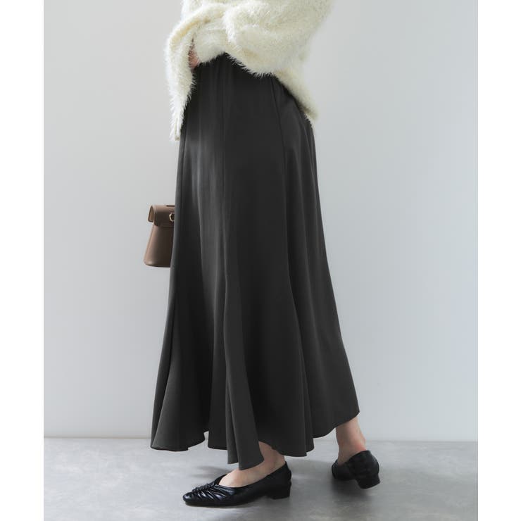 フィブリルサテン＆レースアソートマーメイドスカート | VIS  | 詳細画像15 