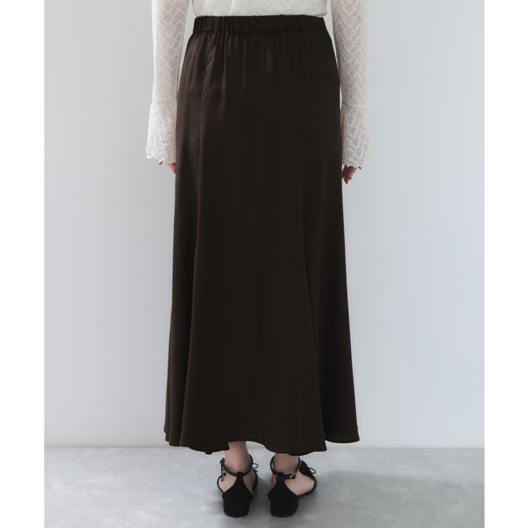 フィブリルサテン＆レースアソートマーメイドスカート | VIS  | 詳細画像19 