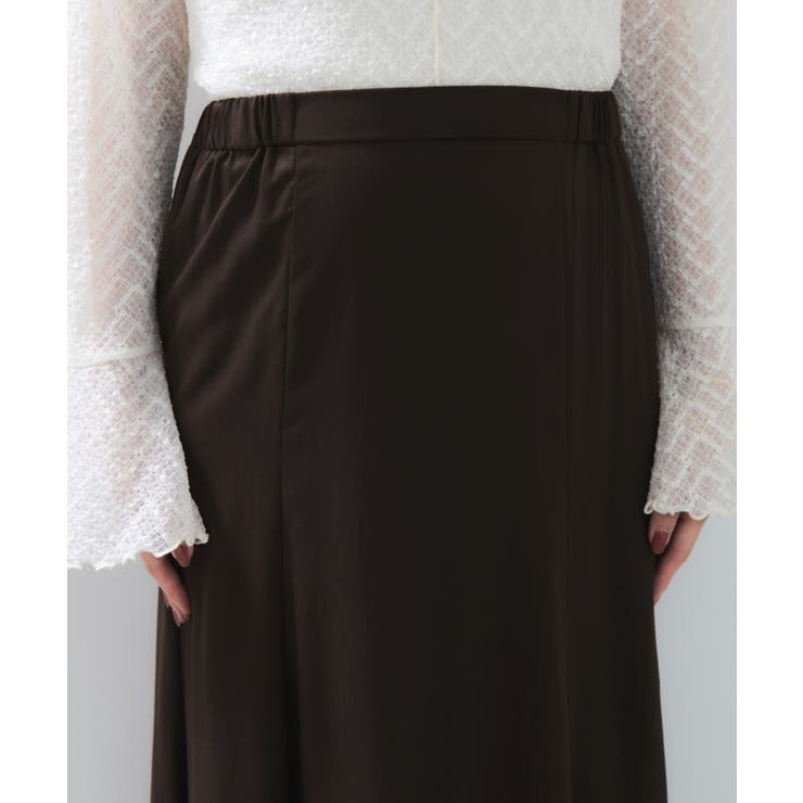 フィブリルサテン＆レースアソートマーメイドスカート | VIS  | 詳細画像20 