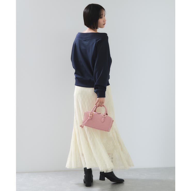 フィブリルサテン＆レースアソートマーメイドスカート | VIS  | 詳細画像5 