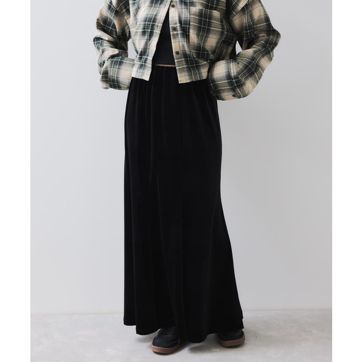 ベロアナロースカート | VIS  | 詳細画像18 