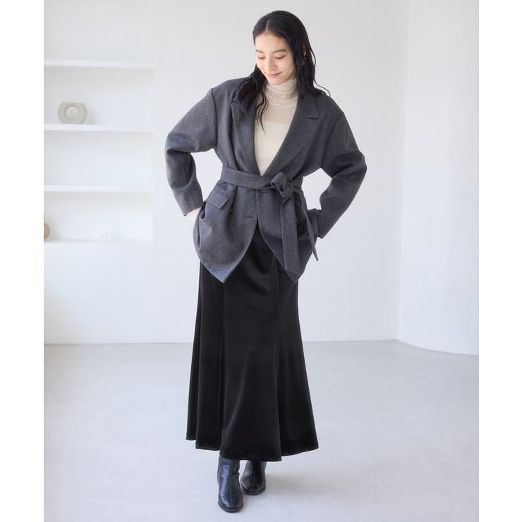 ベロアナロースカート | VIS  | 詳細画像4 