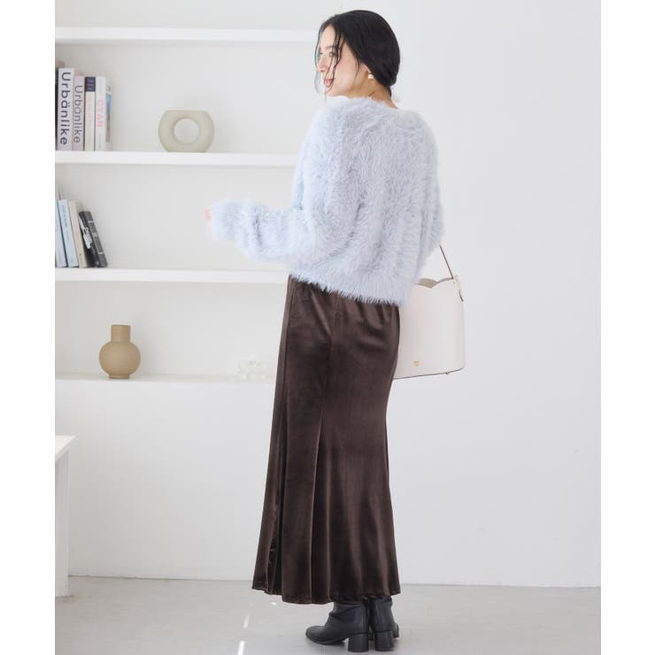 ベロアナロースカート | VIS  | 詳細画像8 