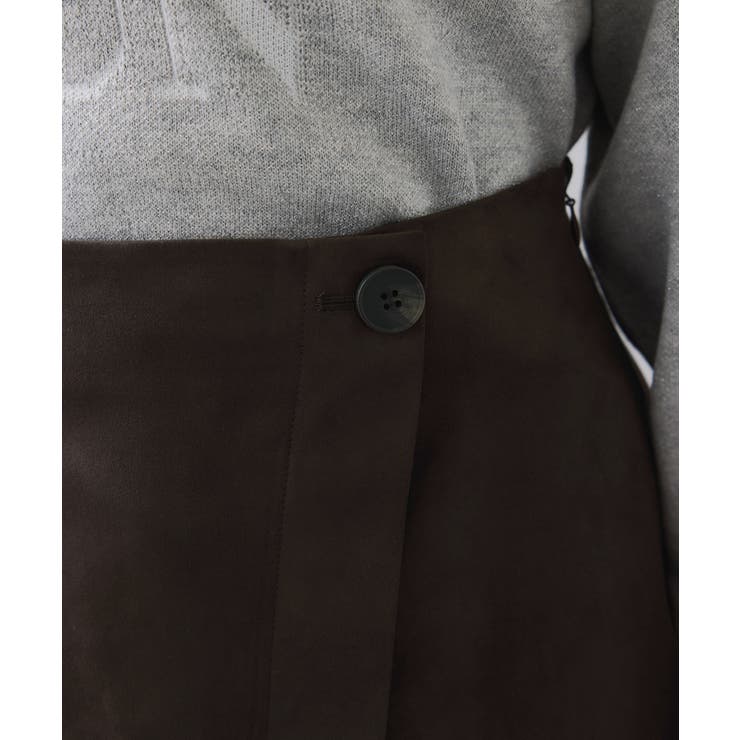 釦ポイントスエードライクミニスカート | VIS  | 詳細画像19 