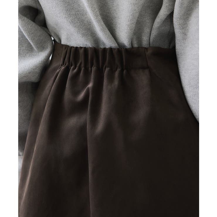 釦ポイントスエードライクミニスカート | VIS  | 詳細画像23 